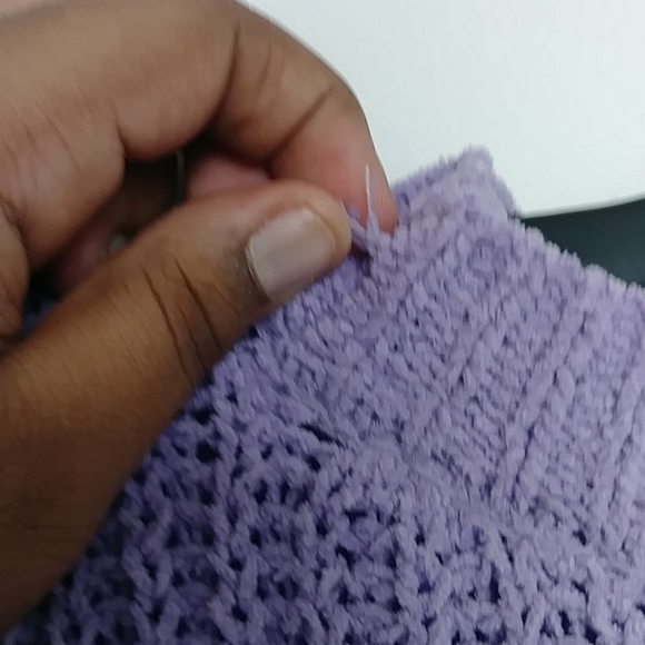 Rue 21 Purple Knit sweater - Picture 4 of 4